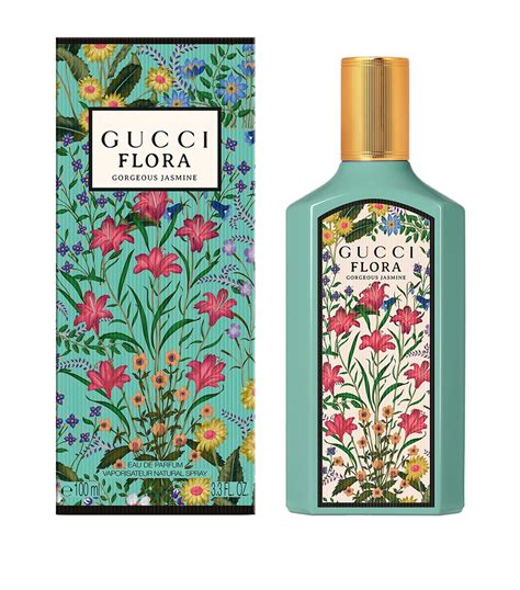 gucci flora gorgeous jasmine eau de parfum 100ml|Gucci Flora by Gucci Gorgeous Jasmine Eau de .